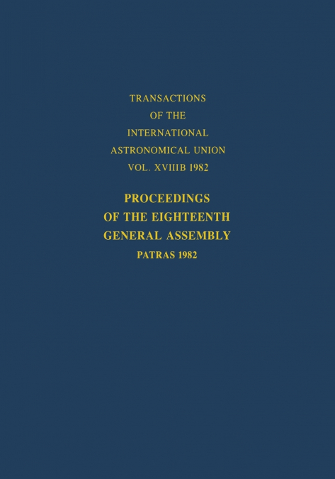 Proceedings of the Eighteenth General Assembly