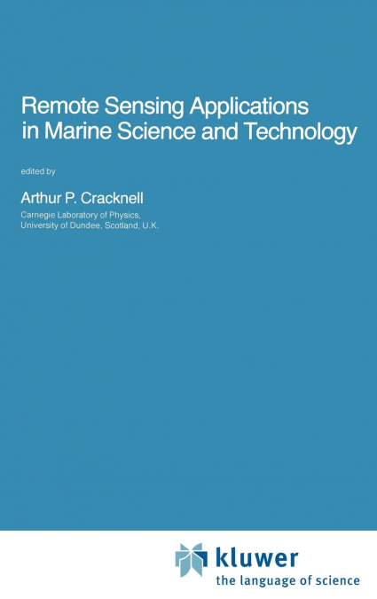 Remote Sensing Applications in Marine Science and Technology