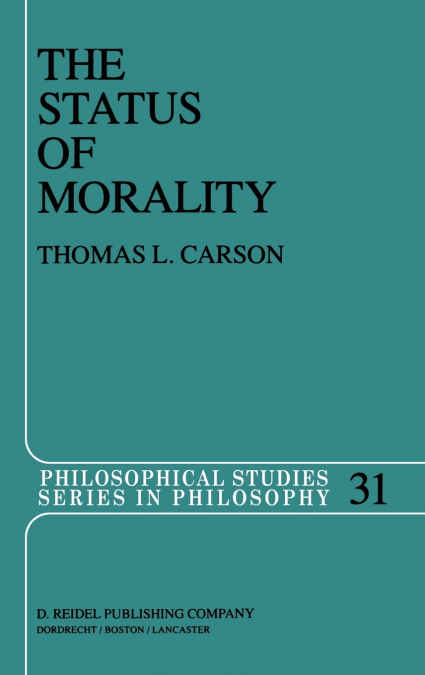 The Status of Morality