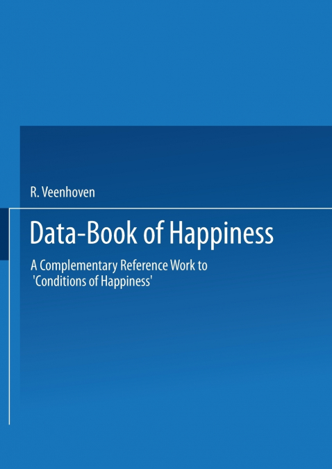 Data-Book of Happiness