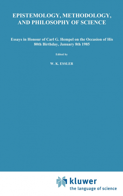 Epistemology, Methodology, and Philosophy of Science