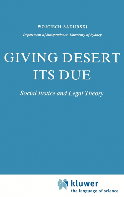 Giving Desert Its Due