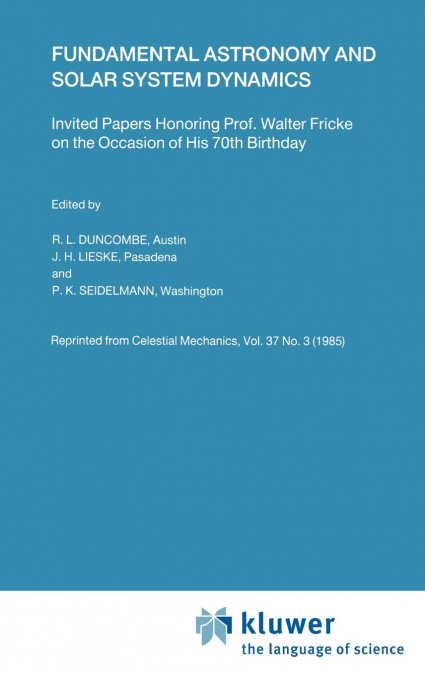 Fundamental Astronomy and Solar System Dynamics