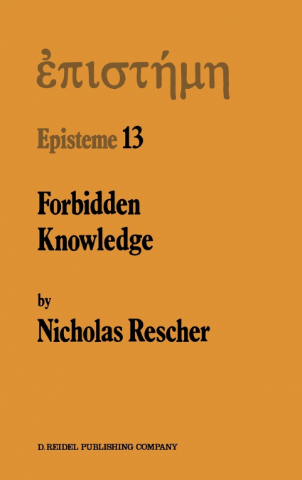 Forbidden Knowledge