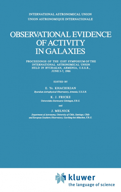 Observational Evidence of Activity in Galaxies