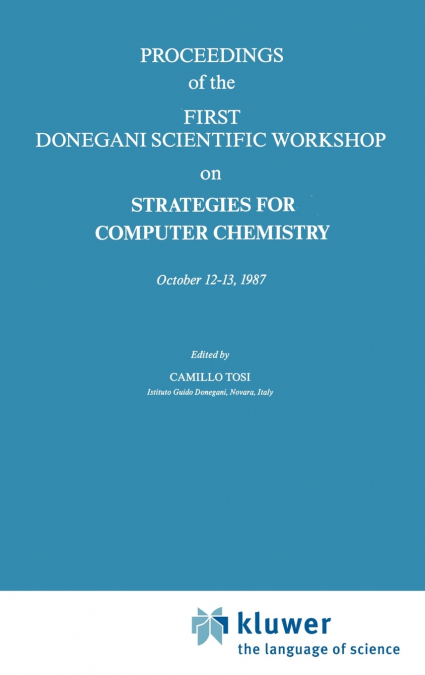 Proceedings of the First Donegani Scientific Workshop on Strategies for Computer Chemistry