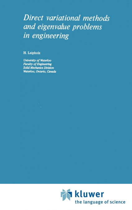 Direct Variational Methods and Eigenvalue Problems in Engineering