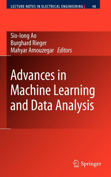 Advances in Machine Learning and Data Analysis