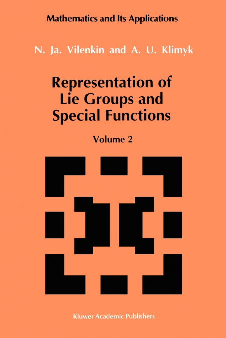 Representation of Lie Groups and Special Functions