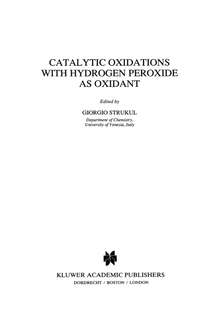 Catalytic Oxidations with Hydrogen Peroxide as Oxidant