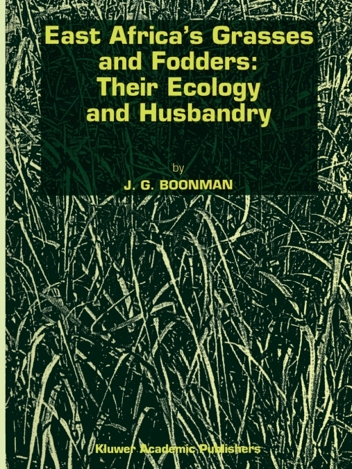 East Africa S Grasses and Fodders