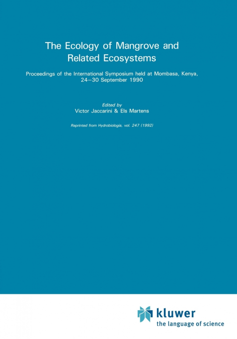 The Ecology of Mangrove and Related Ecosystems