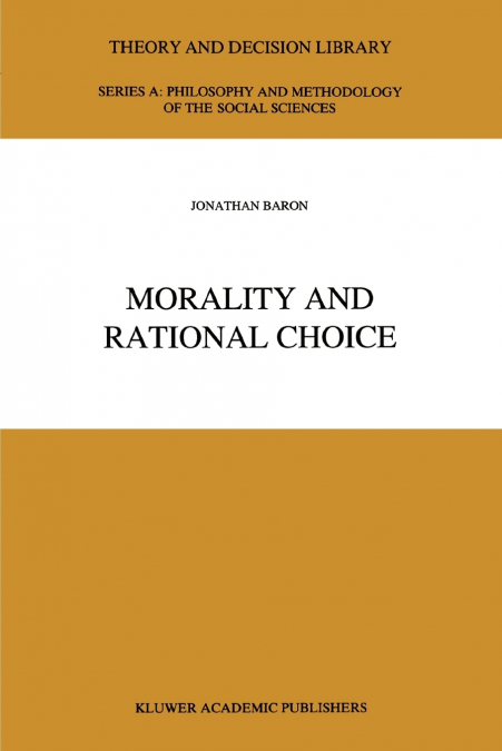 Morality and Rational Choice