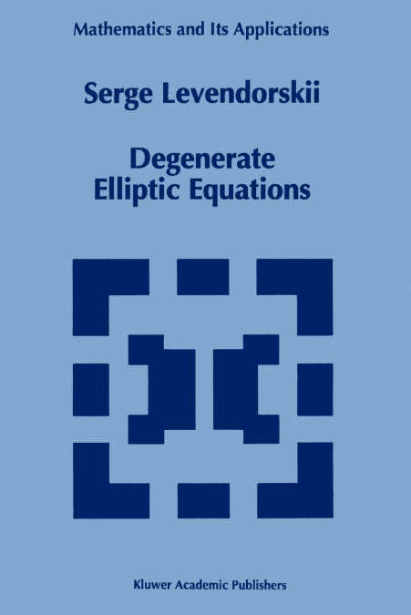 Degenerate Elliptic Equations