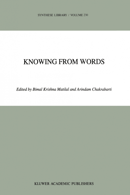 Knowing from Words