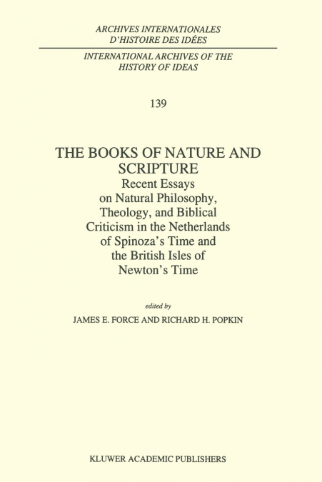 The Books of Nature and Scripture