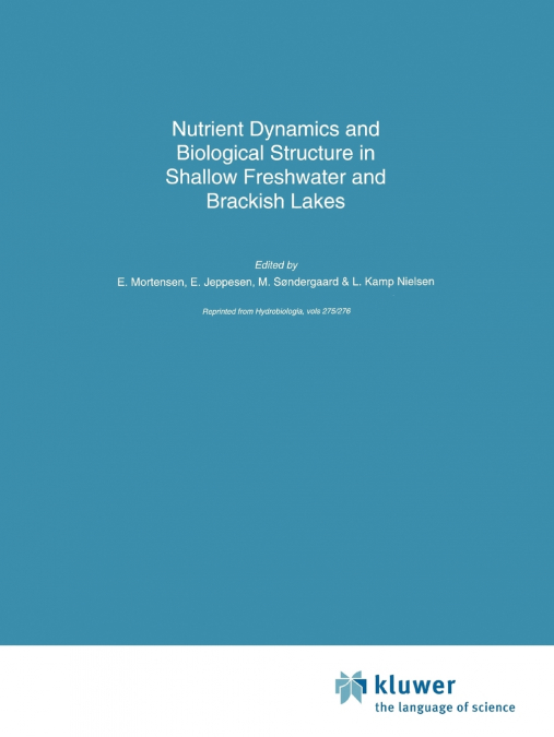 Nutrient Dynamics and Biological Structure in Shallow Freshwater and Brackish Lakes