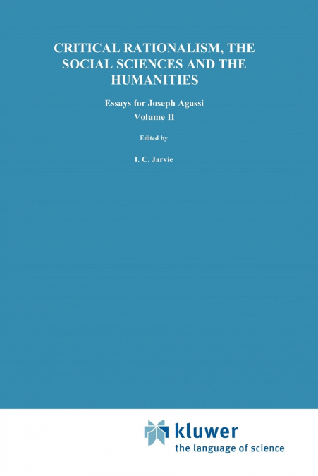 Critical Rationalism, the Social Sciences and the Humanities
