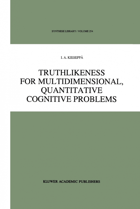 Truthlikeness for Multidimensional, Quantitative Cognitive Problems
