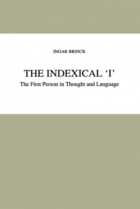 The Indexical ’I’