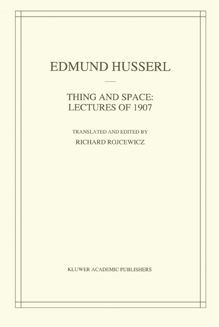 Thing and Space