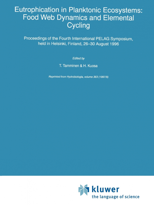 Eutrophication in Planktonic Ecosystems
