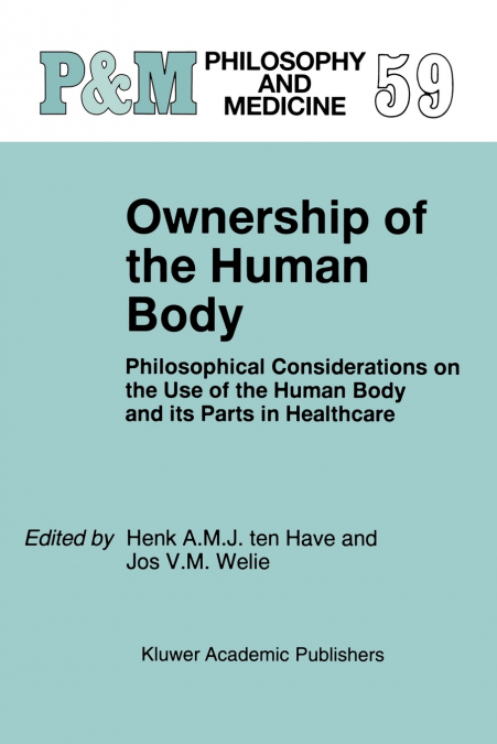 Ownership of the Human Body