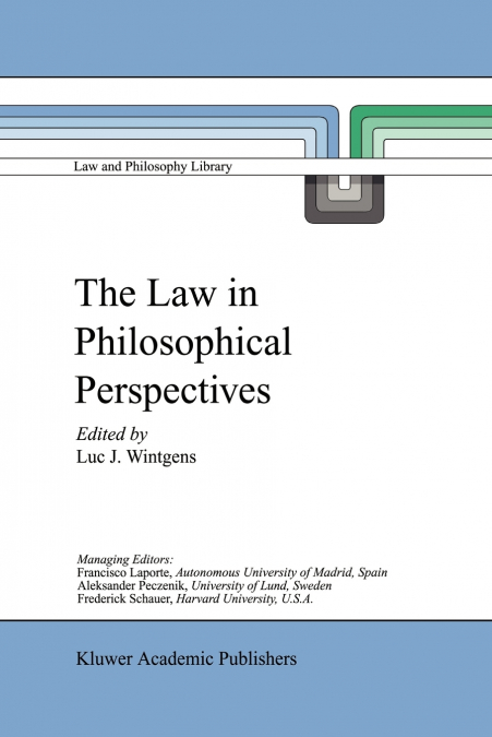 The Law in Philosophical Perspectives