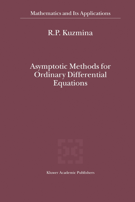 Asymptotic Methods for Ordinary Differential Equations