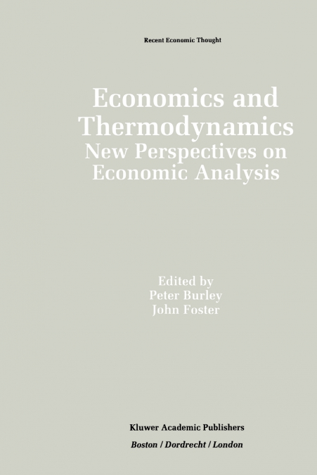 Economics and Thermodynamics