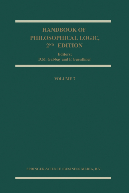 Handbook of Philosophical Logic