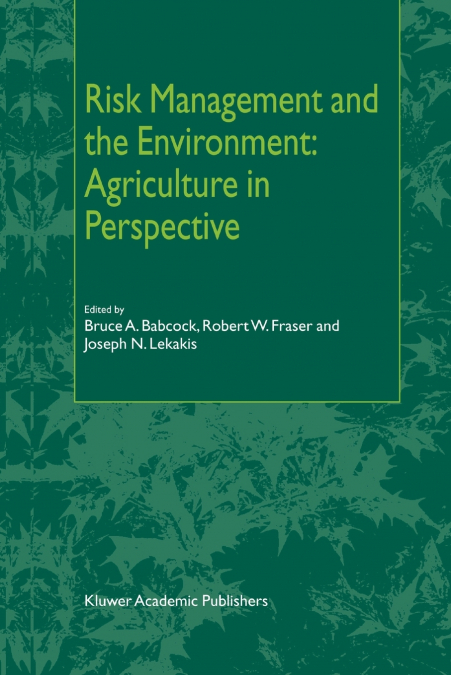 Risk Management and the Environment