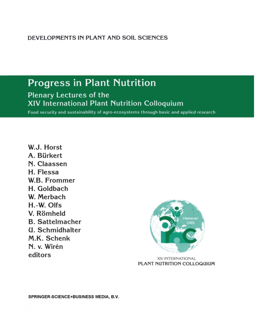 Progress in Plant Nutrition