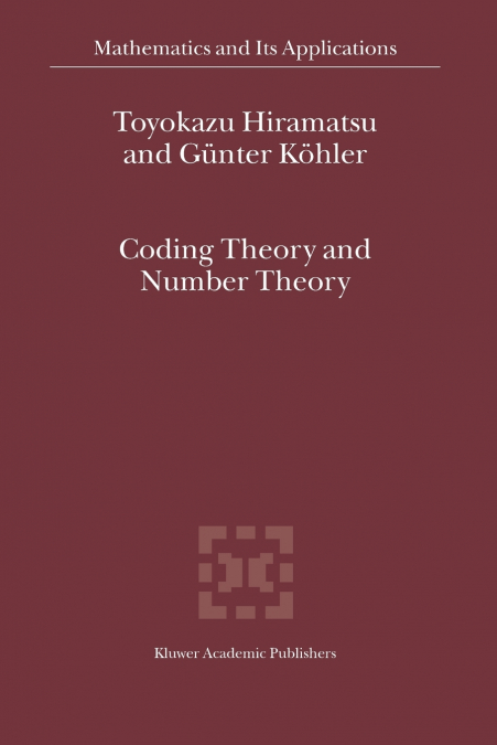 Coding Theory and Number Theory