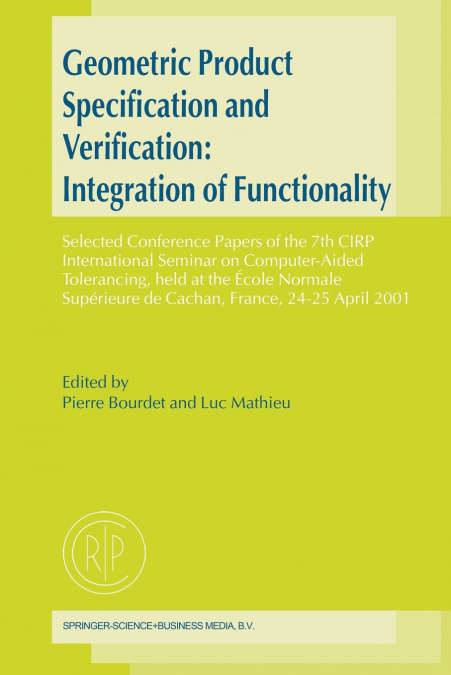 Geometric Product Specification and Verification