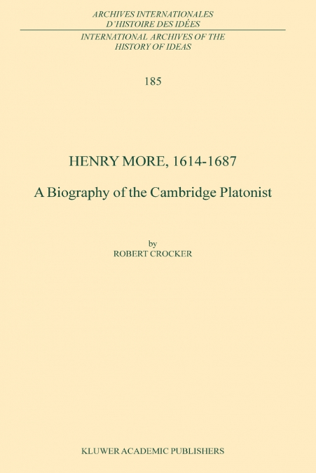 Henry More, 1614-1687
