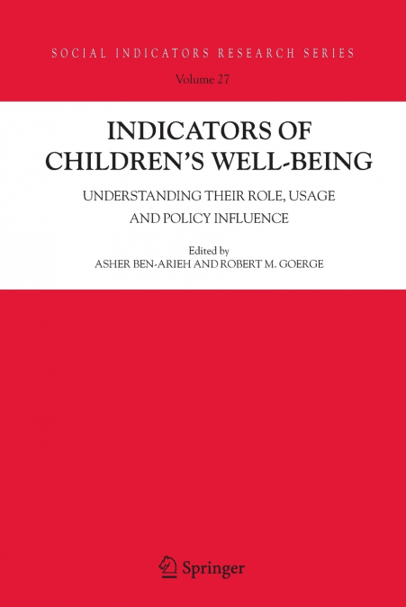 Indicators of Children’s Well-Being