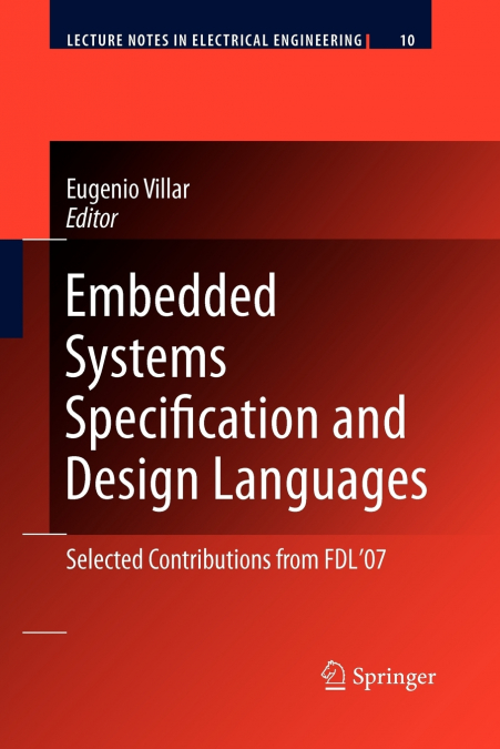 Embedded Systems Specification and Design Languages