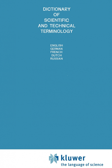 Dictionary of Scientific and Technical Terminology