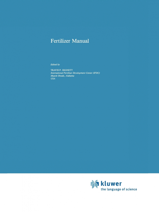 Fertilizer Manual