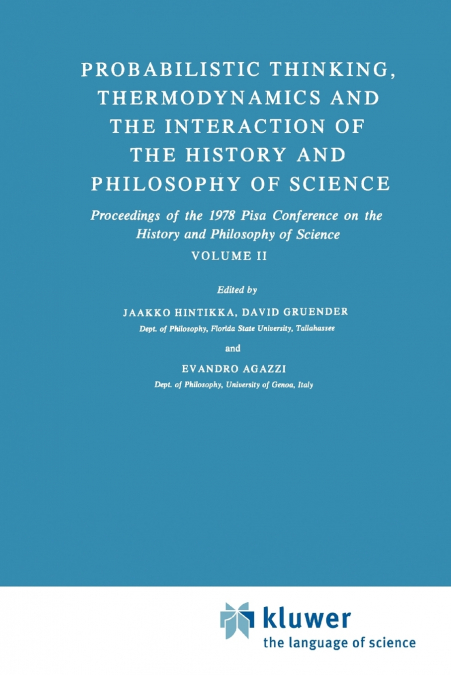 Probabilistic Thinking, Thermodynamics and the Interaction of the History and Philosophy of Science