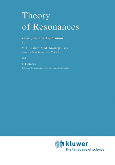 Theory of Resonances