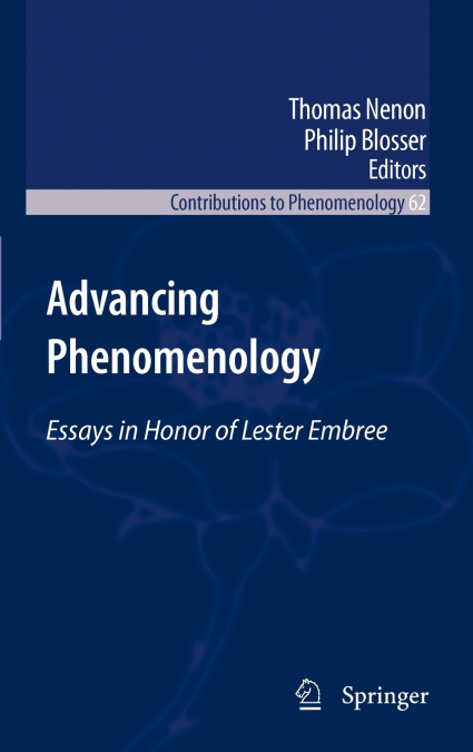 Advancing Phenomenology