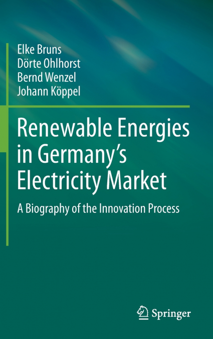 Renewable Energies in Germany’s Electricity Market