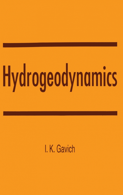 Hydrogeodynamics