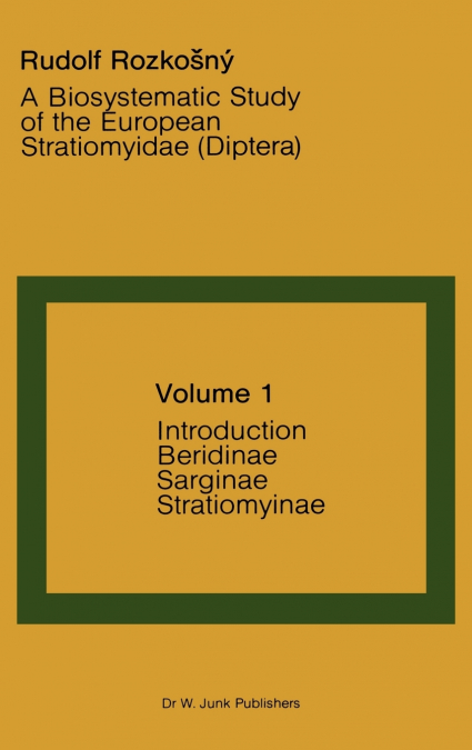 A Biosystematic Study of the European Stratiomyidae (Diptera)
