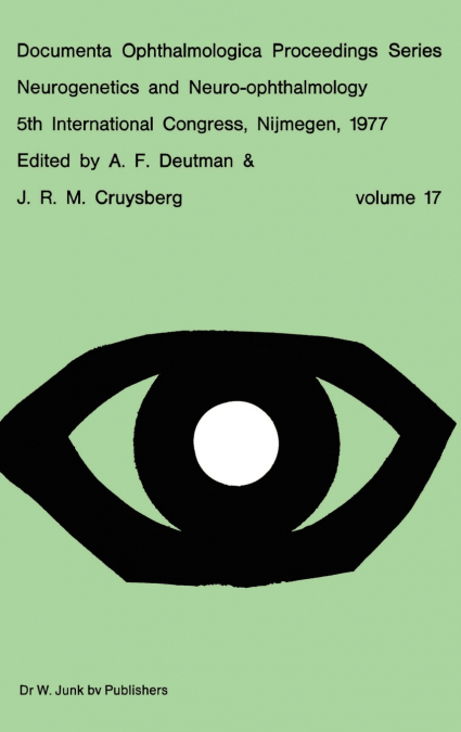 Neurogenetics and Neuro-Ophthalmology, 5th International Congress, Nijmegen, The Netherlands, 8-10 September, 1977