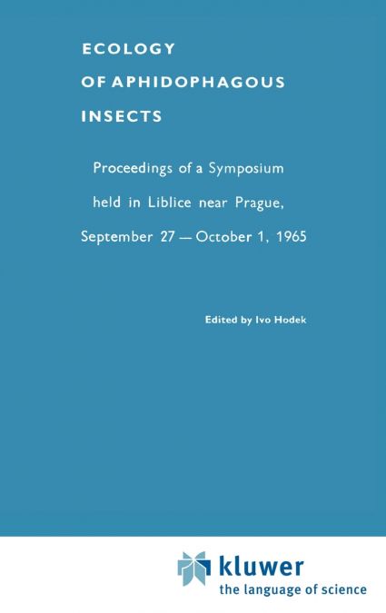 Ecology of Aphidophagous Insects