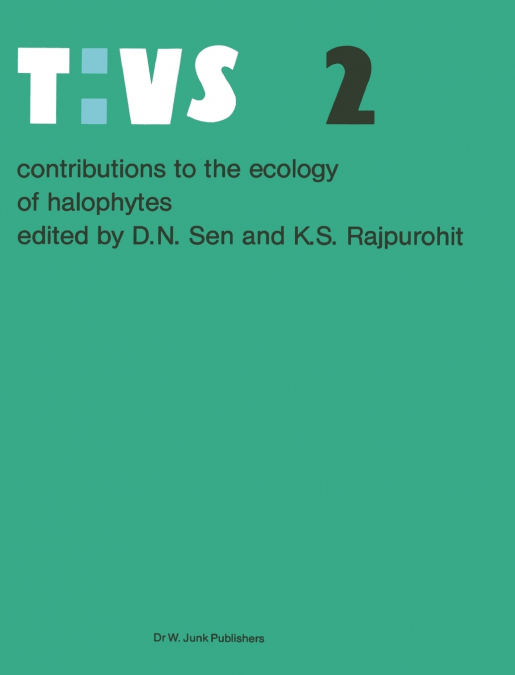 Contributions to the ecology of halophytes