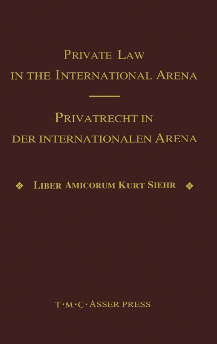 Private Law in the International Arena